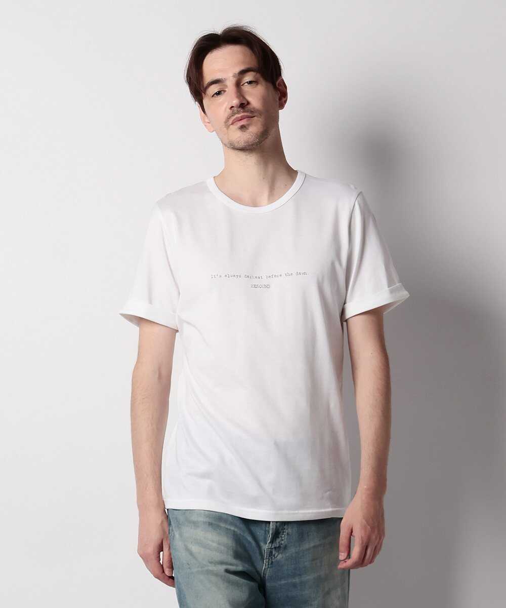 ギザコットン ロールアップTシャツ