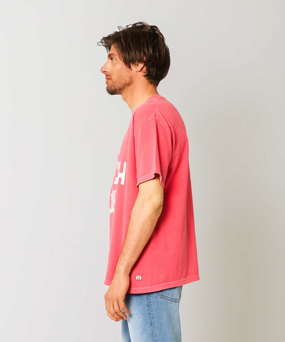 別注限定 ピグメントダイ プリントTシャツ