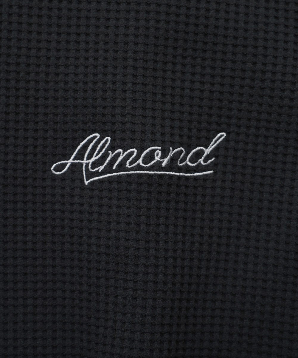 別注限定 水陸両用 ワッフルヘンリーTシャツ