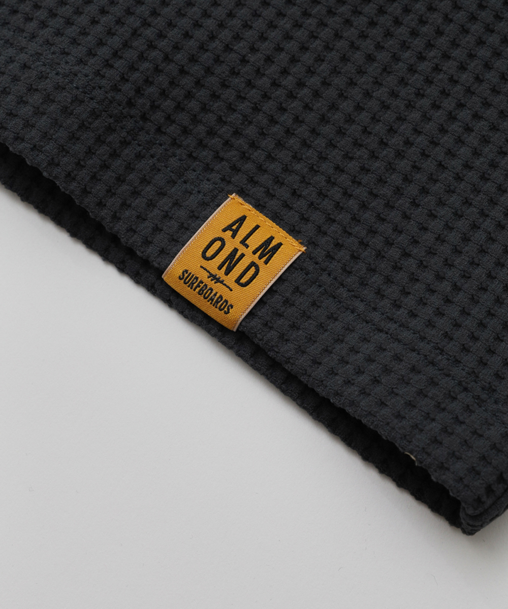 別注限定 水陸両用 ワッフルヘンリーTシャツ