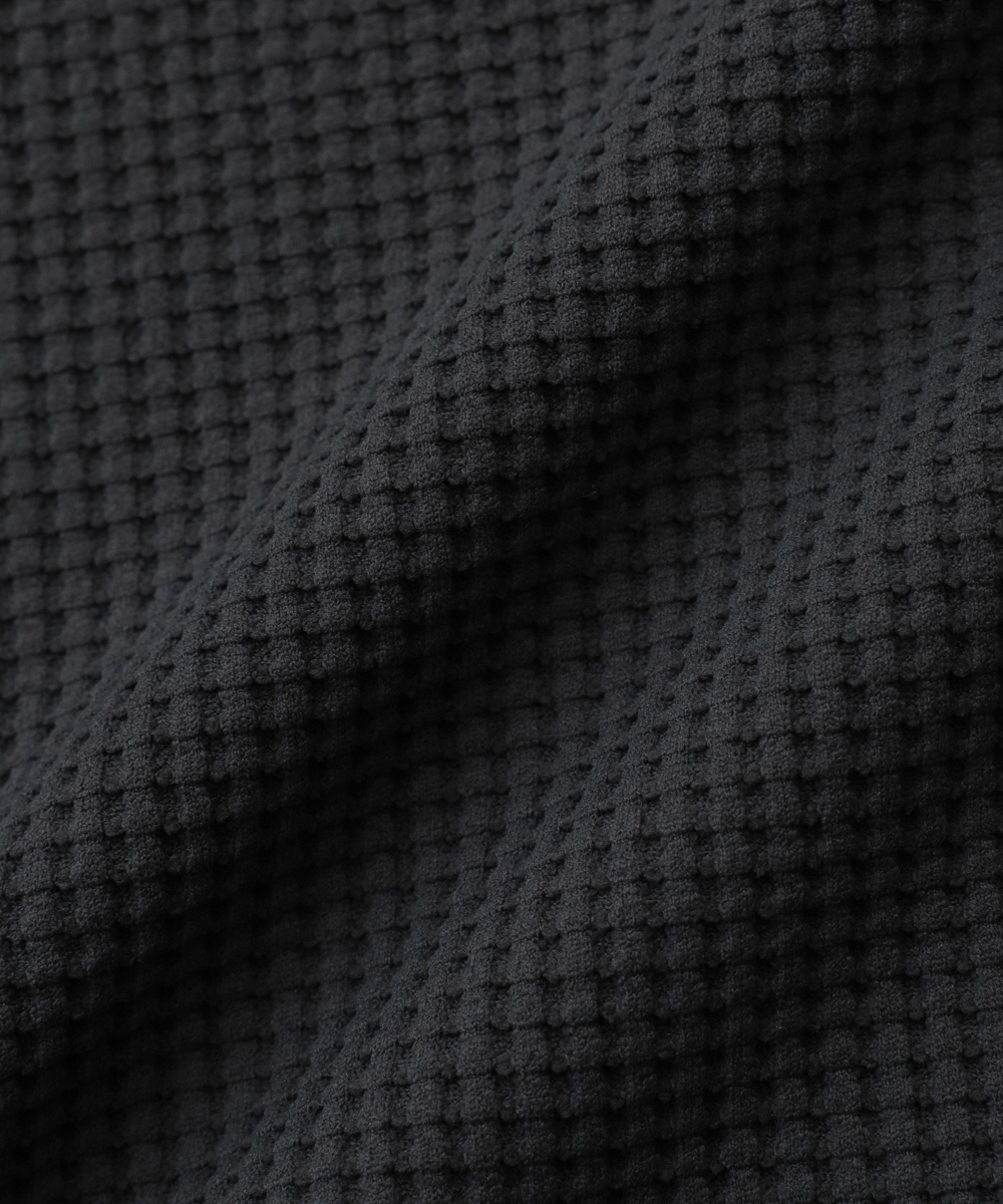 別注限定 水陸両用 ワッフルヘンリーTシャツ