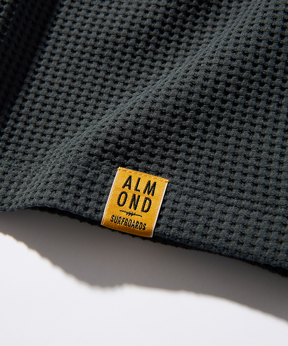 別注限定 水陸両用 ワッフルヘンリーTシャツ