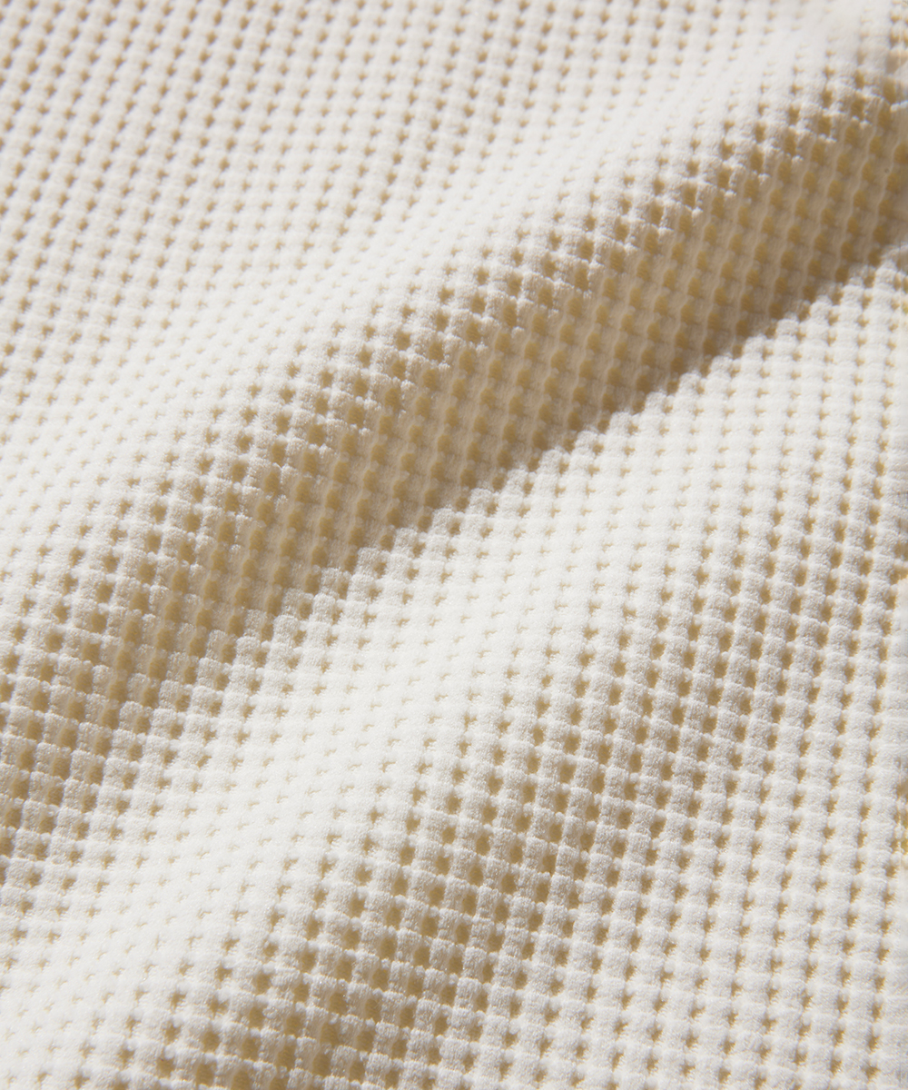 別注限定 水陸両用 ワッフルヘンリーTシャツ