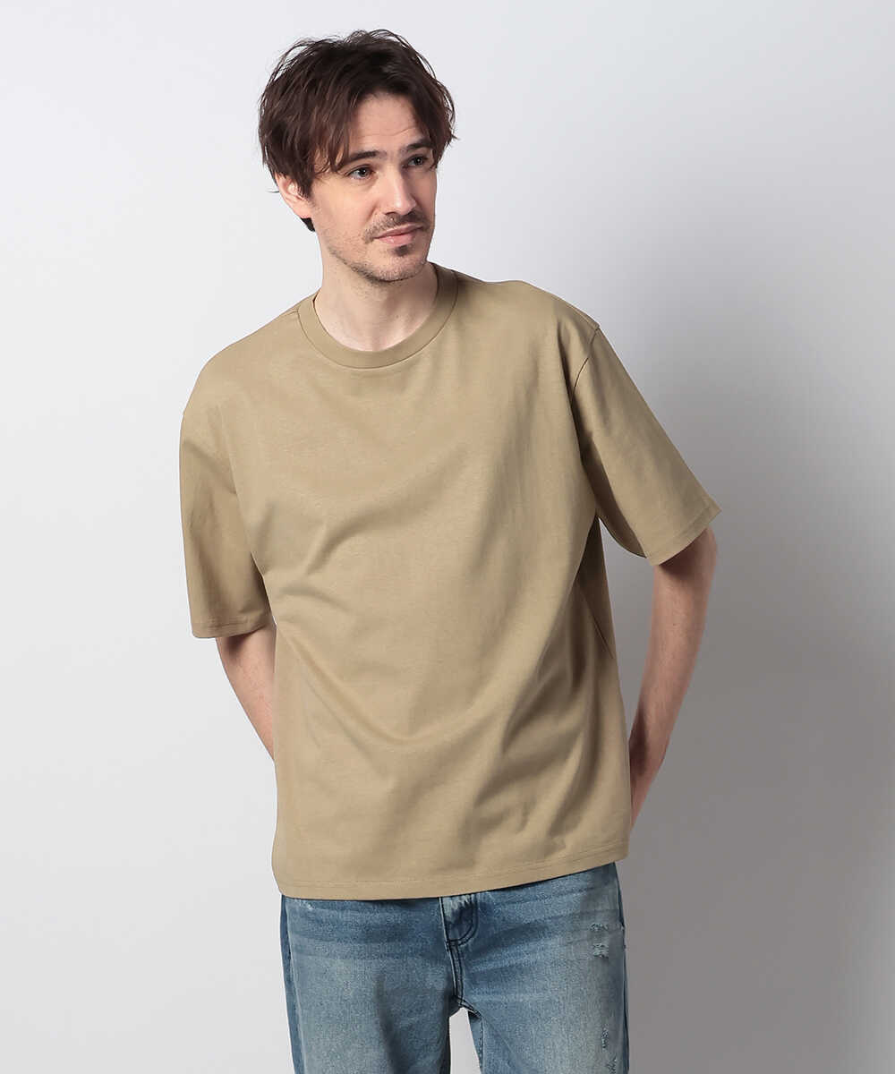 限定 汗シミ防止 クルーネックTシャツ