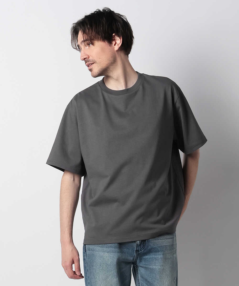 限定 汗シミ防止 クルーネックTシャツ
