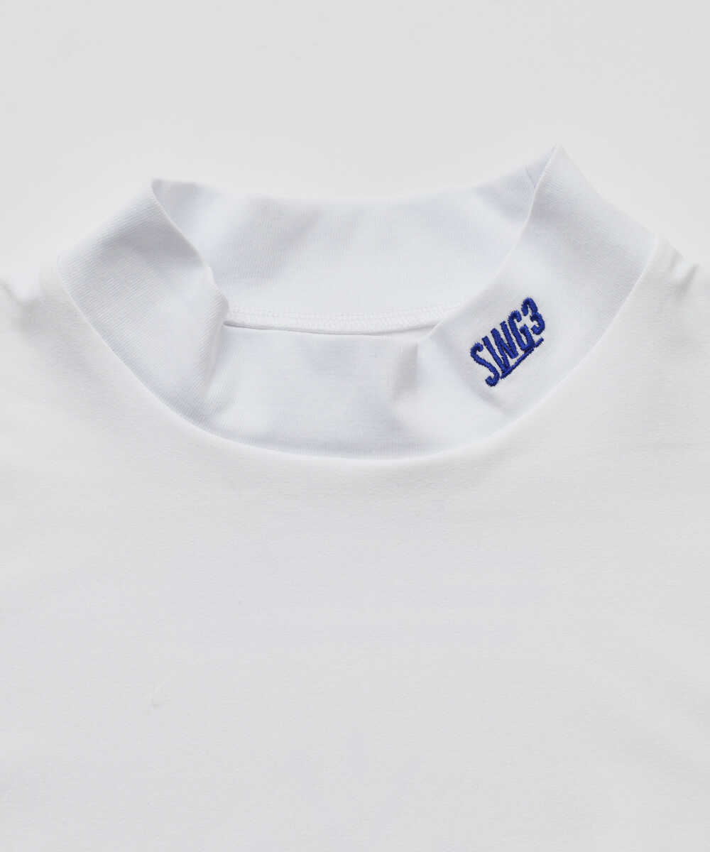 別注限定 モックネックTシャツ