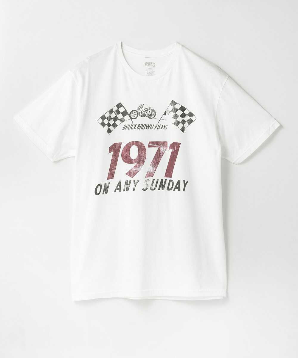 ブルースブラウン フィルムムービーバイク プリントTシャツ