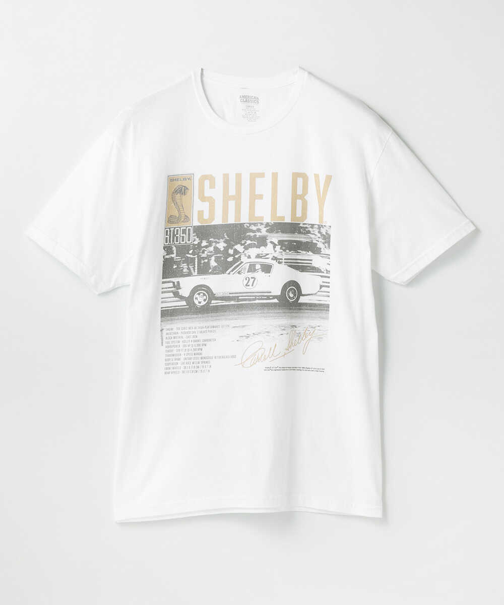 シェルビー柄プリントTシャツ