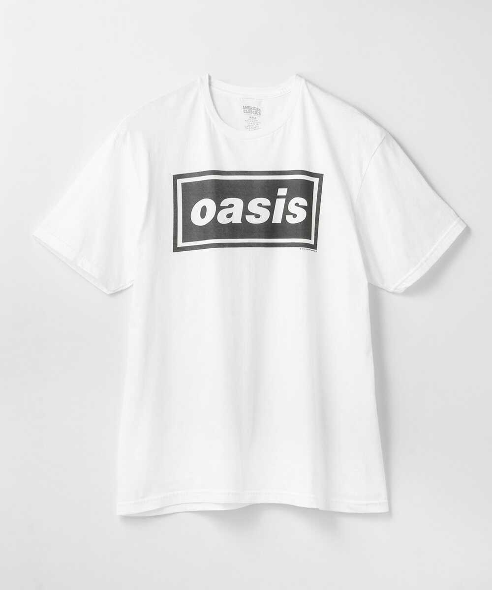 ミュージシャン オアシス柄 Tシャツ