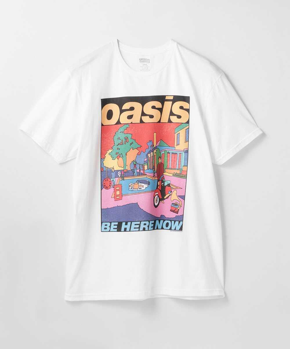 ミュージシャン オアシス柄 Tシャツ