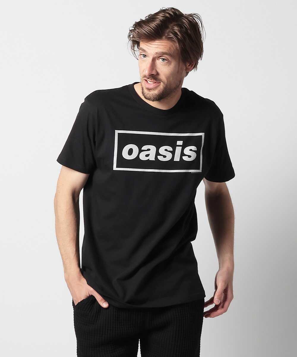 ミュージシャン オアシス柄 Tシャツ
