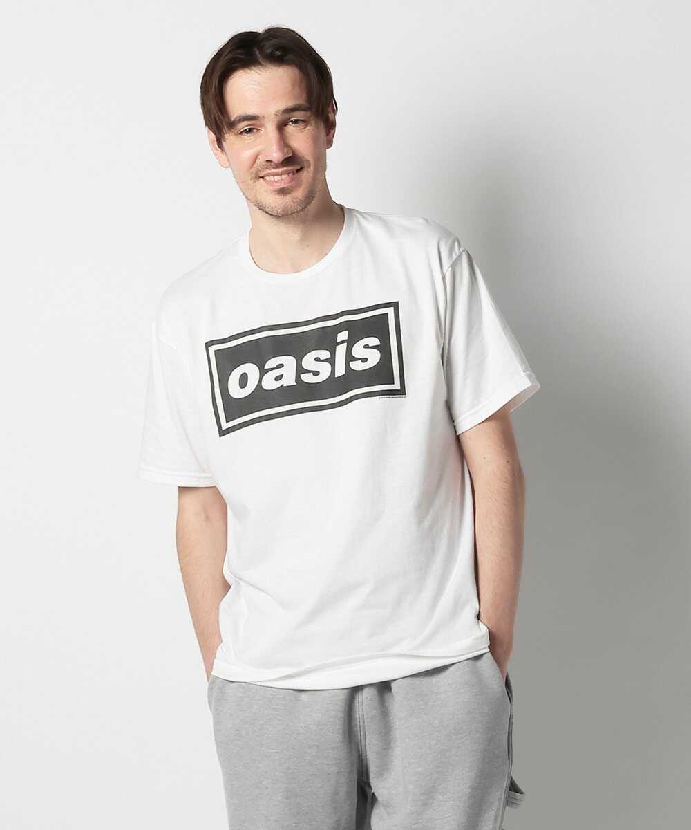 ミュージシャン オアシス柄 Tシャツ