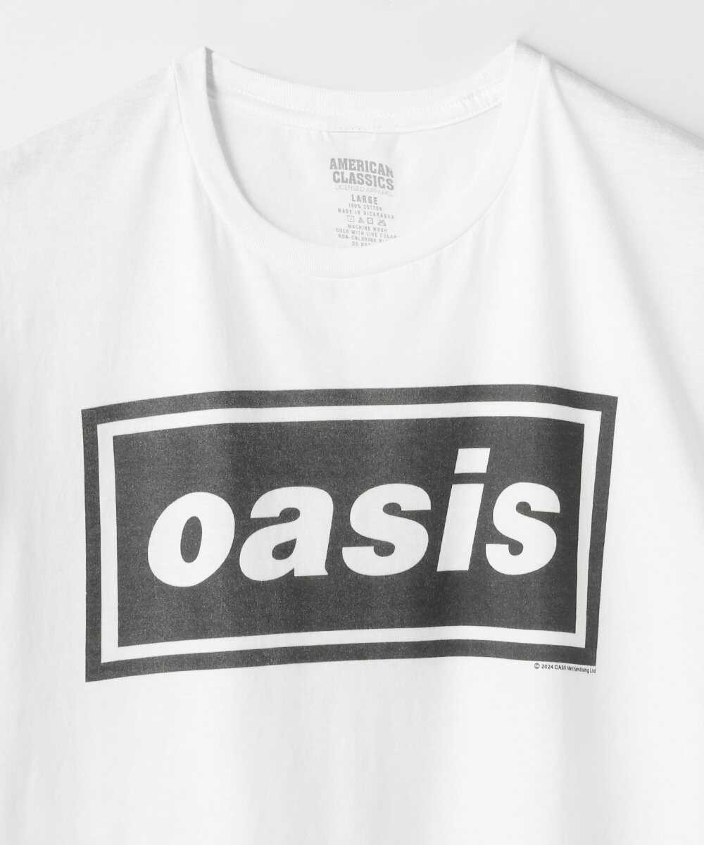 ミュージシャン オアシス柄 Tシャツ