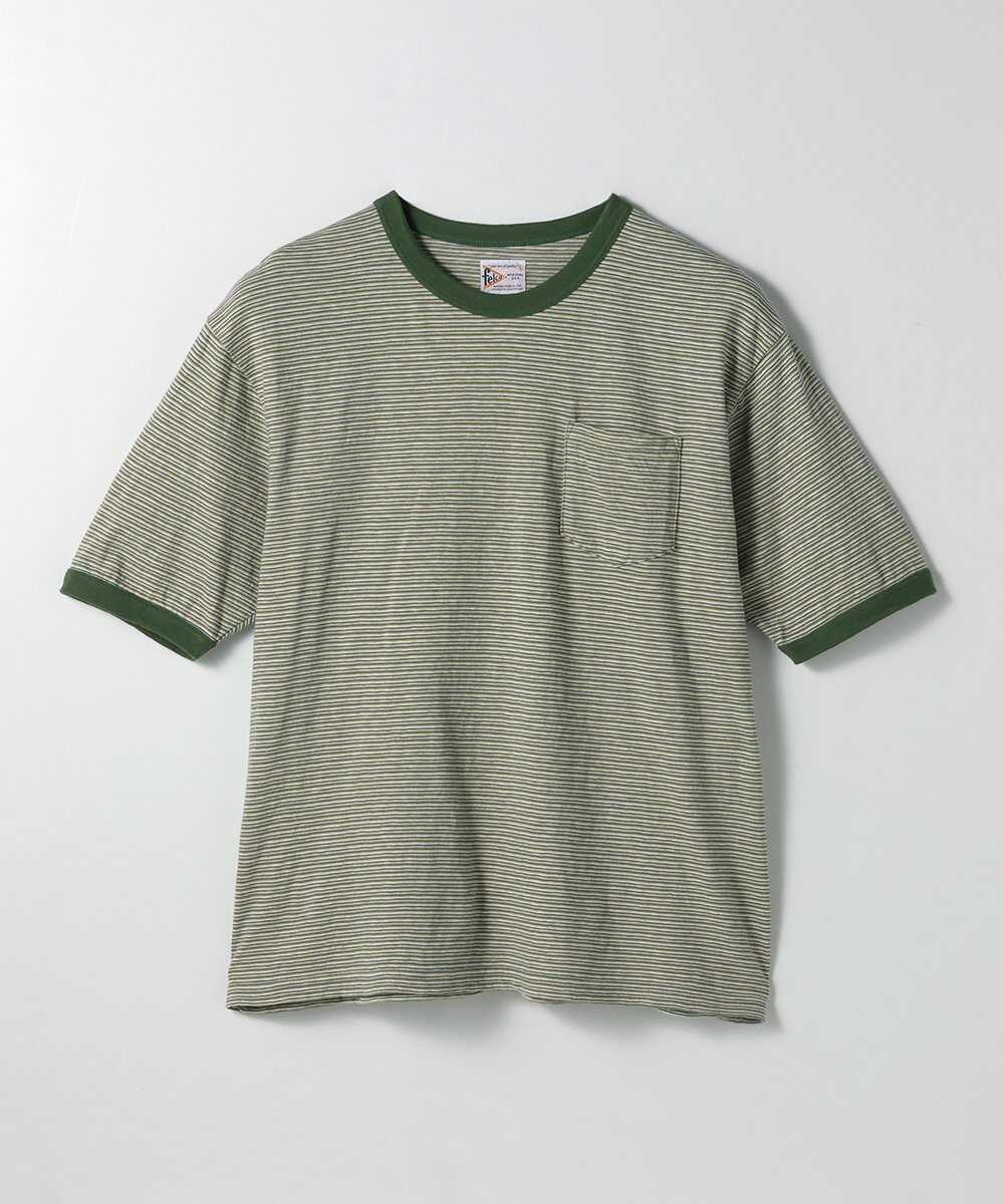 リンガーボーダーTシャツ