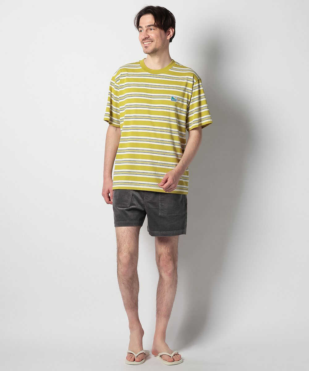 ボーダー ロゴTシャツ