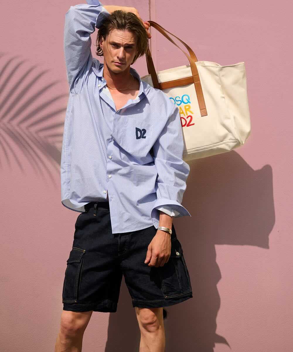 "Summer Lovers” オーバーサイズシャツ