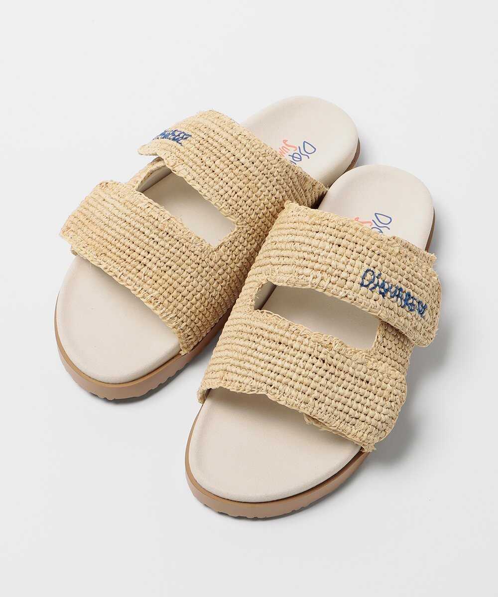 "Summer Lovers" ラフィアサンダル