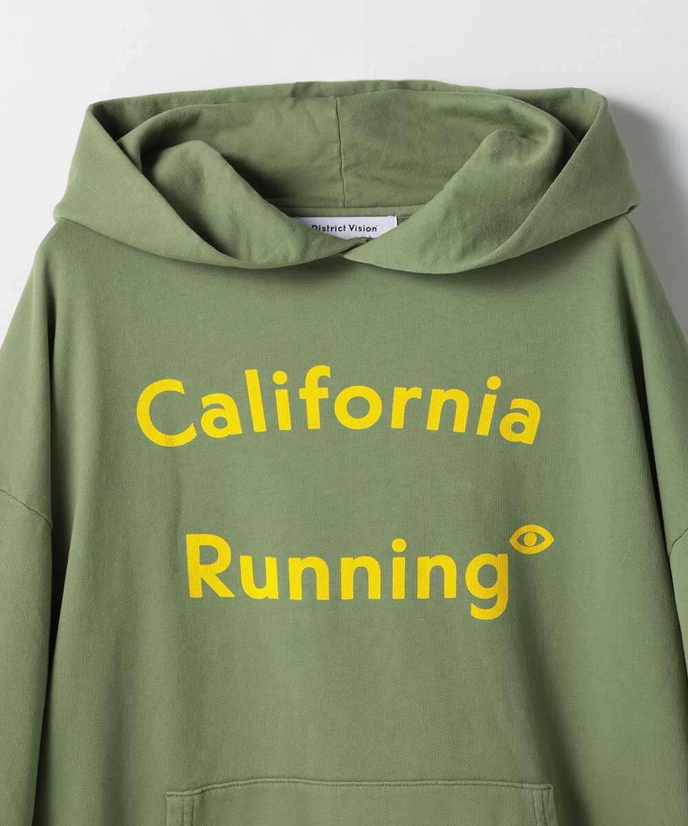カリフォルニア プリント ヘビーウェイトパーカ