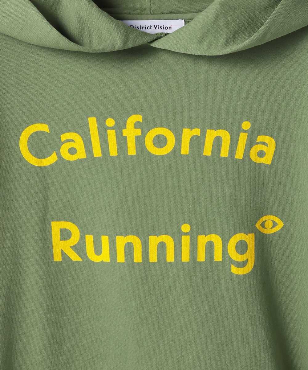 カリフォルニア プリント ヘビーウェイトパーカ