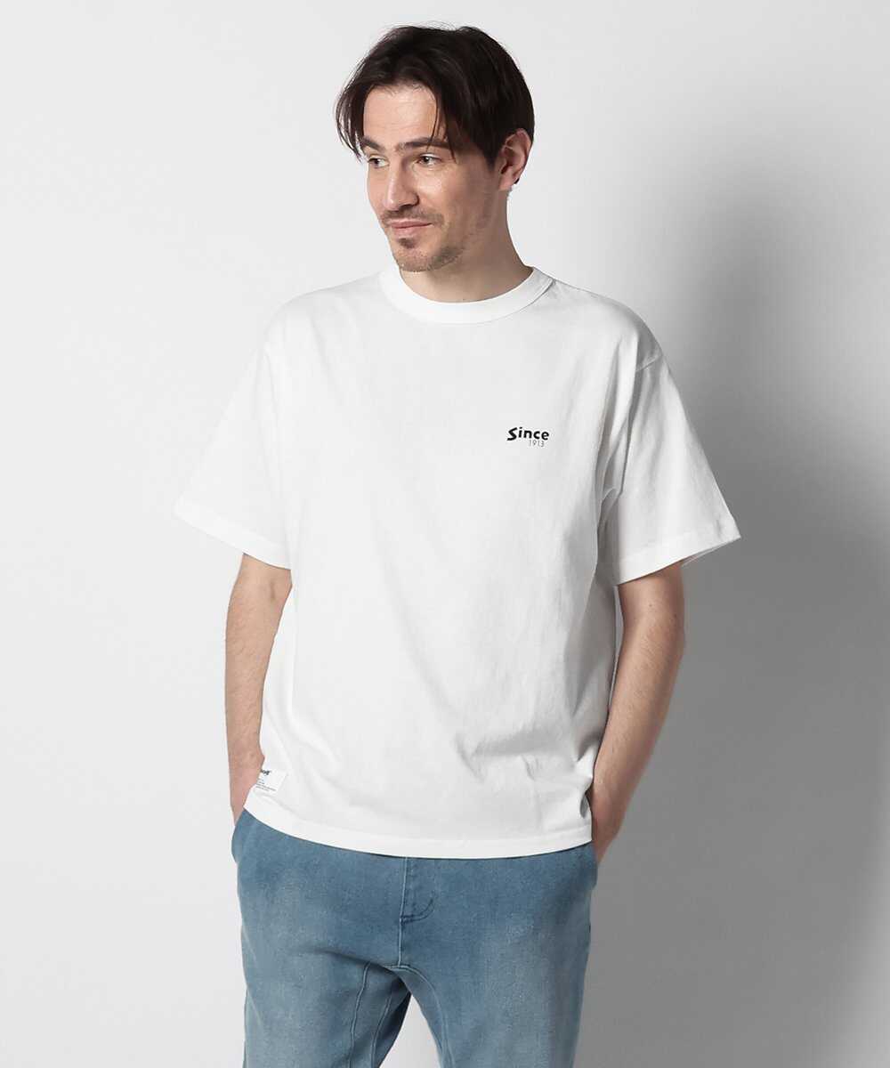 ヴィンテージ加工 バックプリントTシャツ