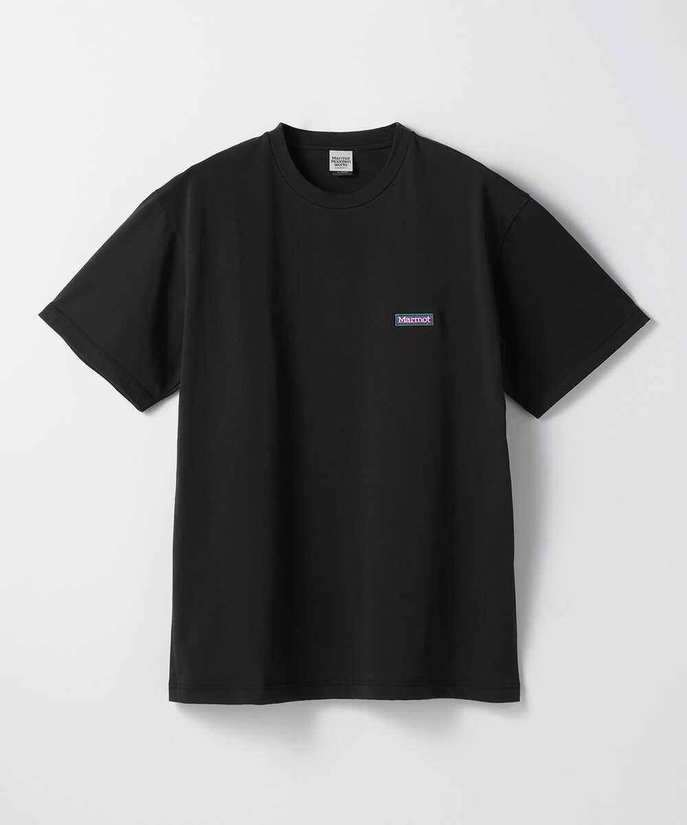 ロゴ刺繍 吸水速乾Tシャツ