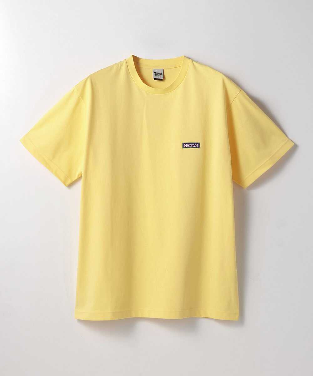 ロゴ刺繍 吸水速乾Tシャツ