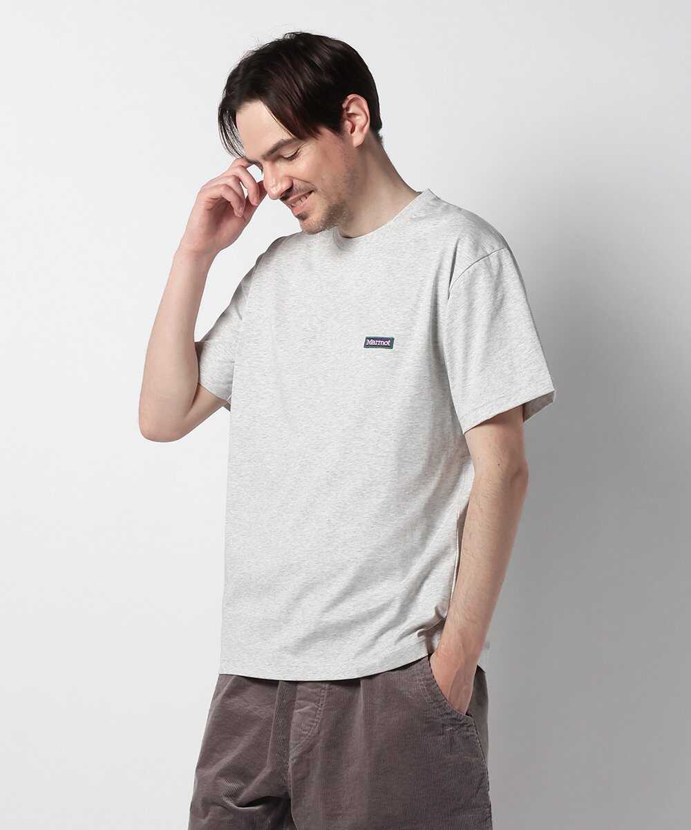 ロゴ刺繍 吸水速乾Tシャツ