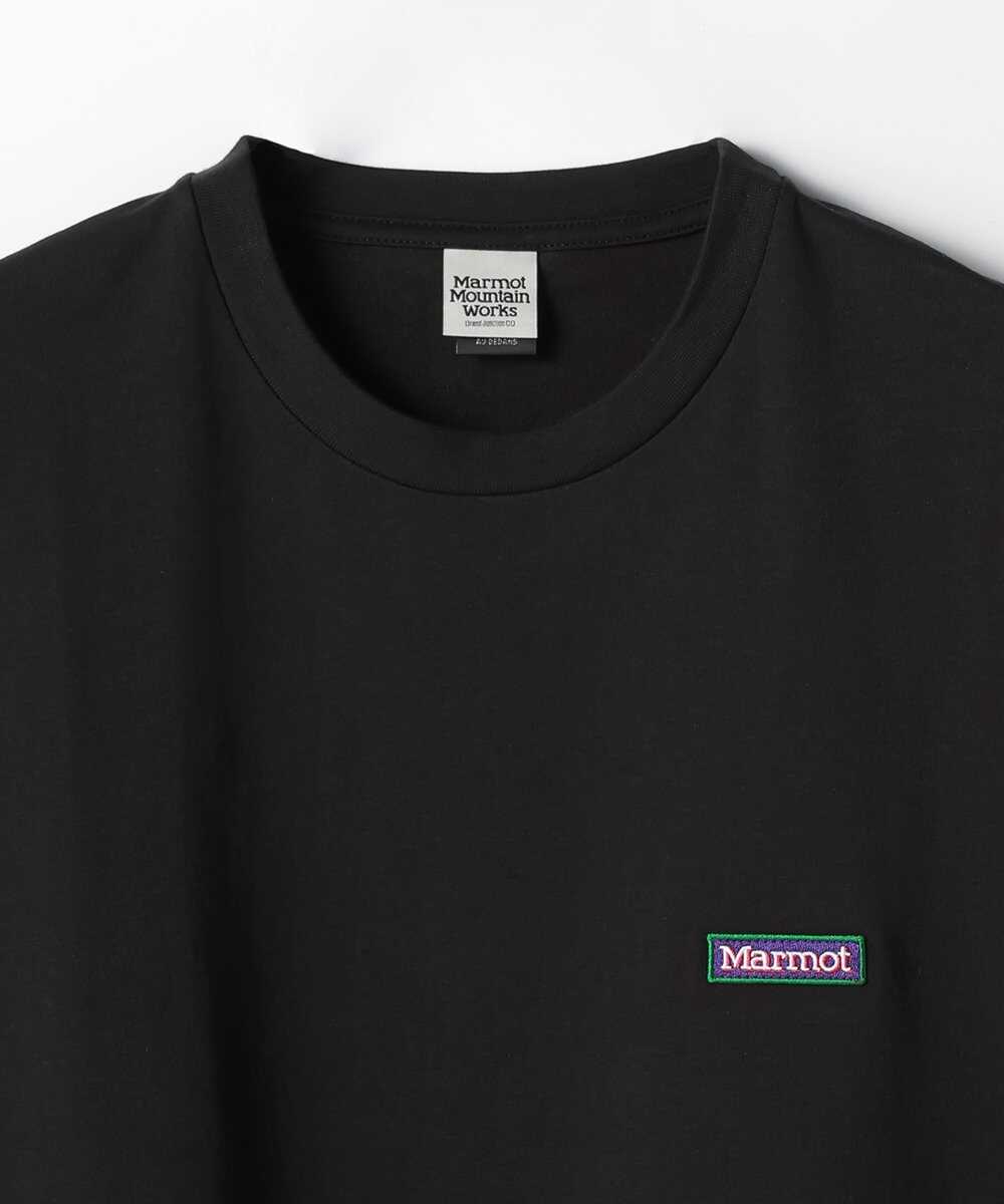 ロゴ刺繍 吸水速乾Tシャツ