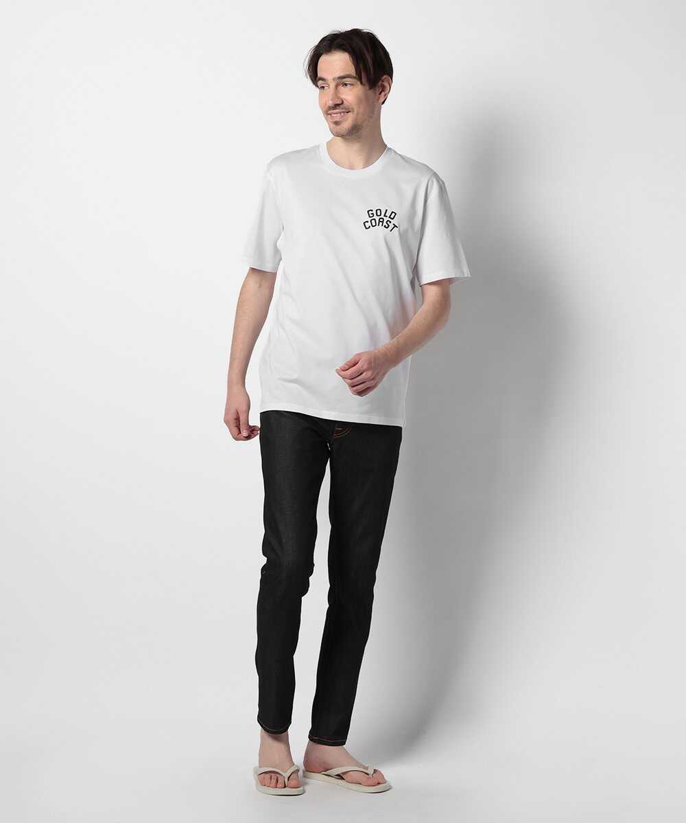 バックプリント パームプリント Tシャツ
