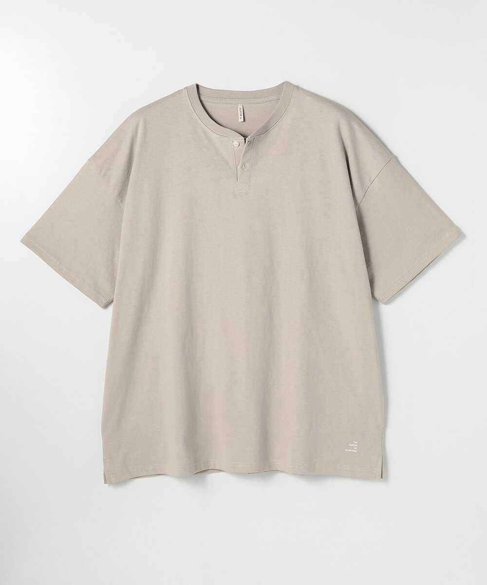 ヘビーウェイト ヘンリーネックTシャツ