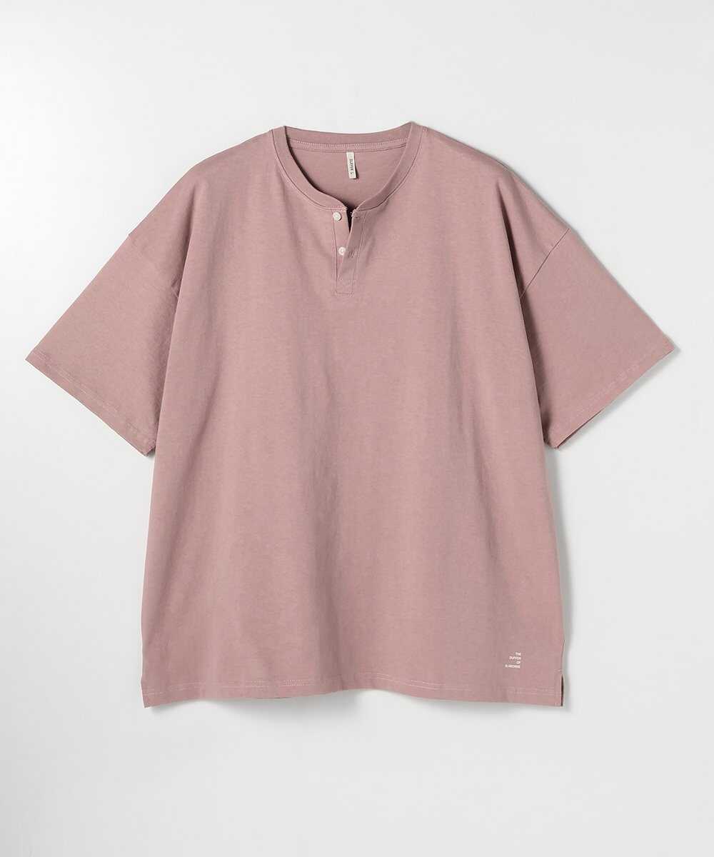 ヘビーウェイト ヘンリーネックTシャツ