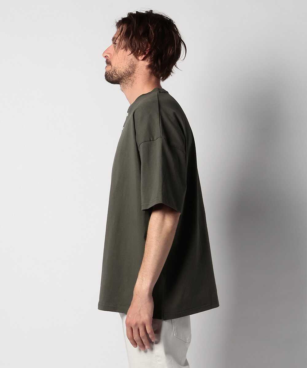 ヘビーウェイト ヘンリーネックTシャツ