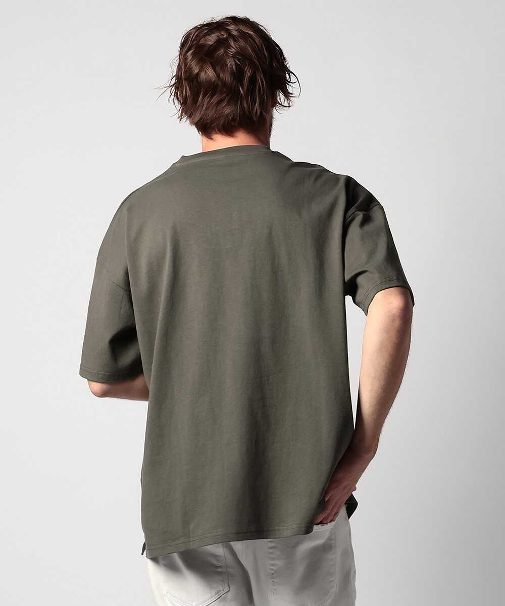 ヘビーウェイト ヘンリーネックTシャツ