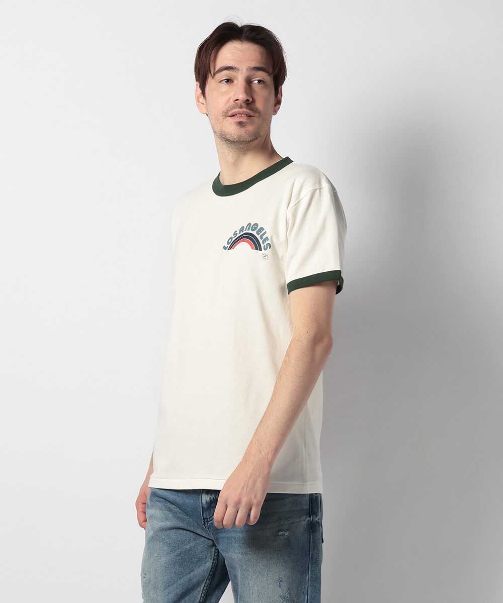 プリントリンガーTシャツ