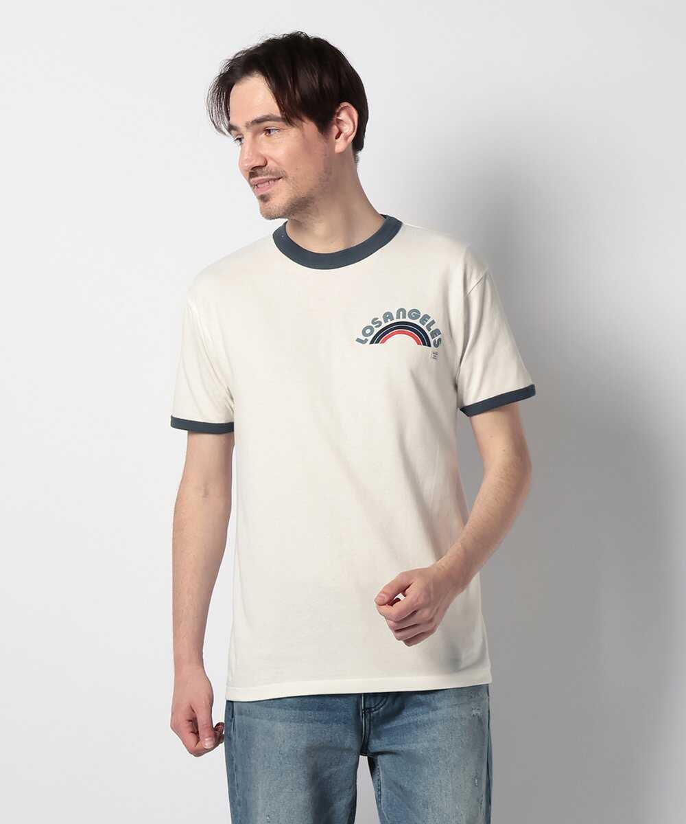 プリントリンガーTシャツ