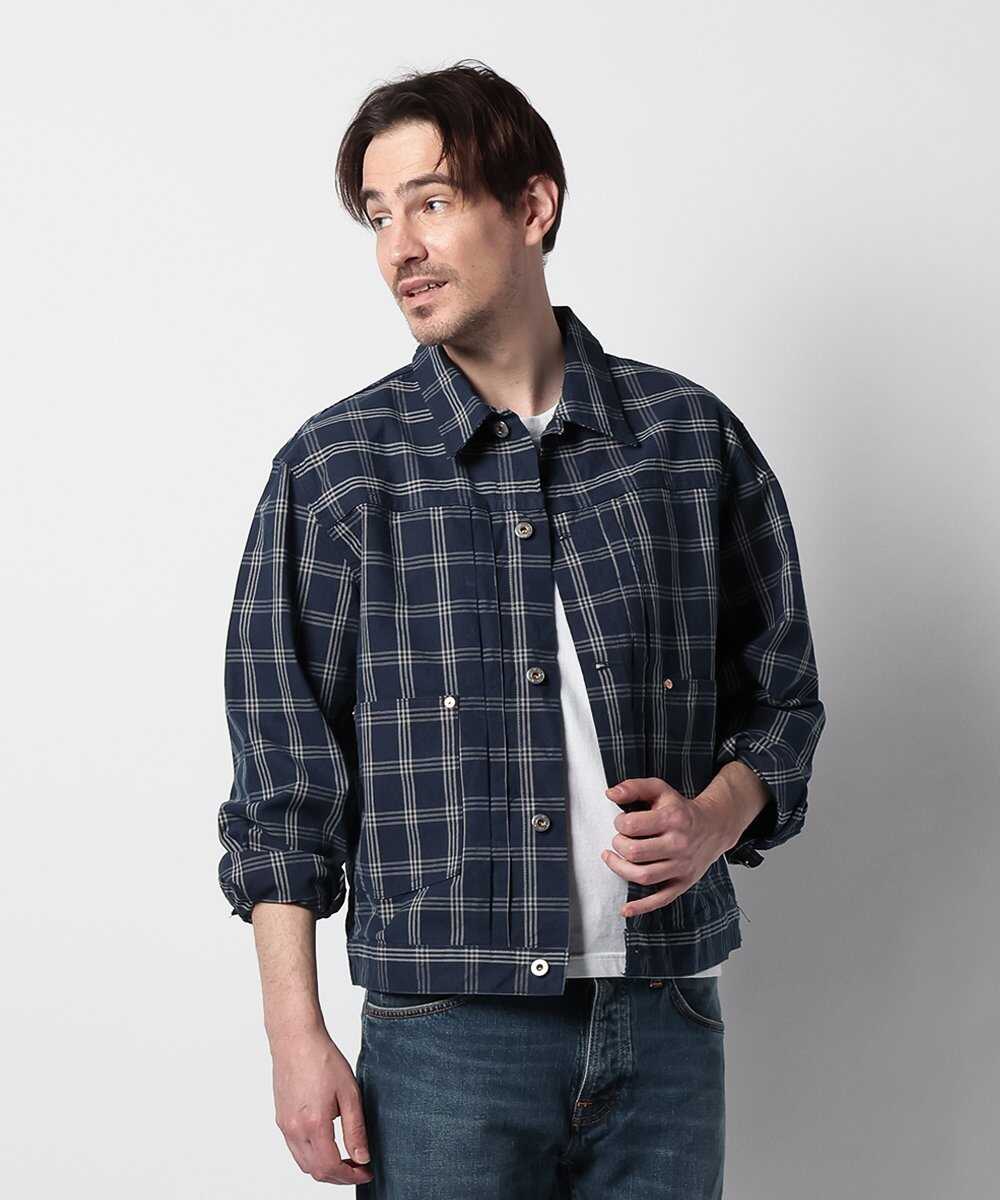 Dante II Indigo Check Jacket Blue/インディゴチェックジャケット