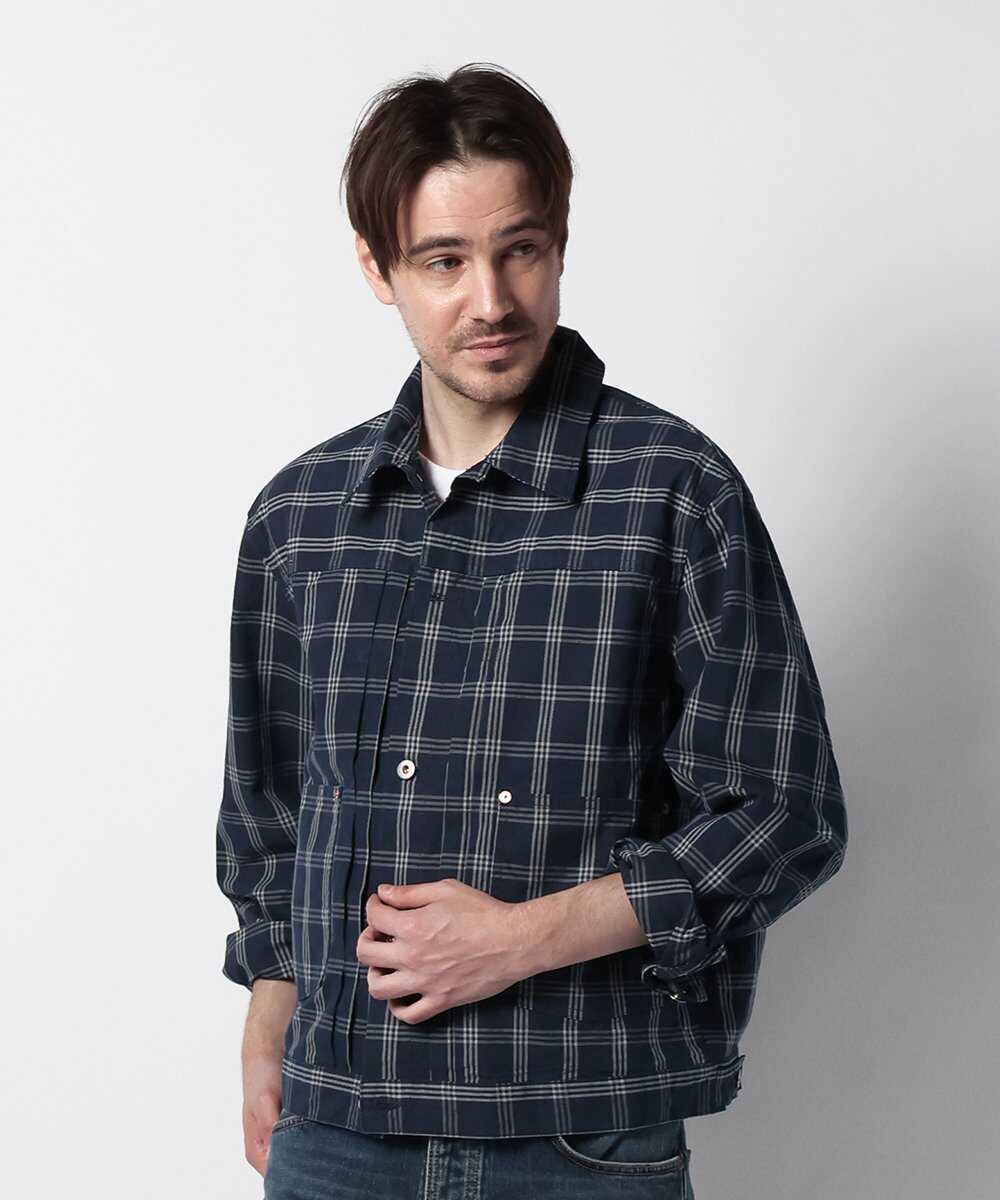Dante II Indigo Check Jacket Blue/インディゴチェックジャケット