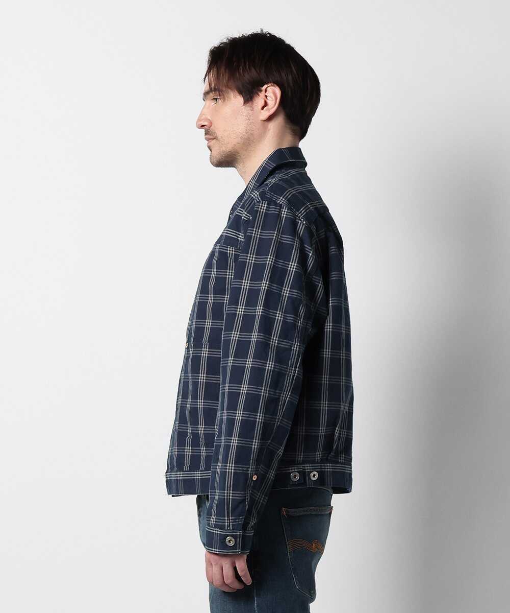 Dante II Indigo Check Jacket Blue/インディゴチェックジャケット