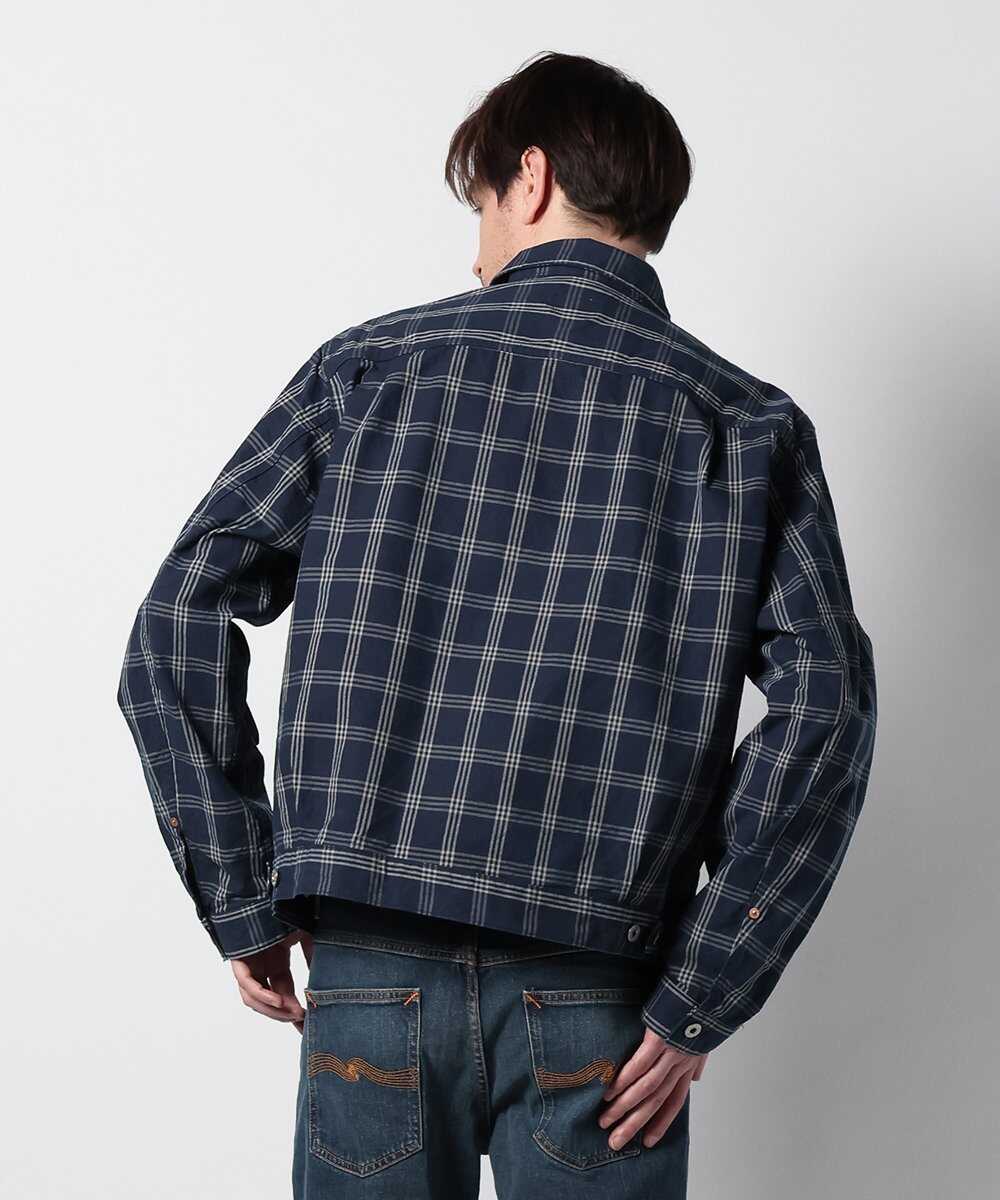 Dante II Indigo Check Jacket Blue/インディゴチェックジャケット