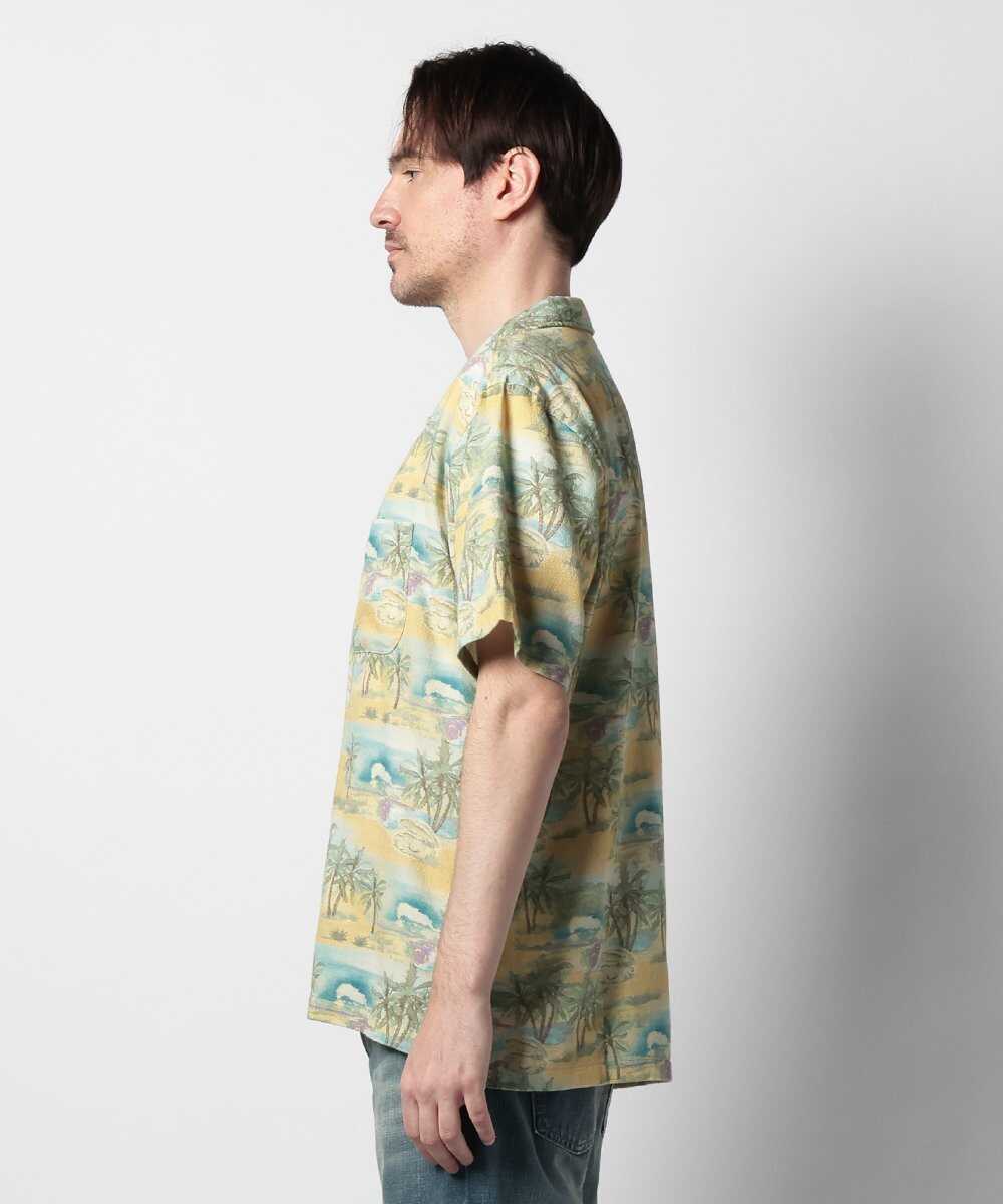 Arvid Pearls Hawaii Shirt Mustard/アロハシャツ