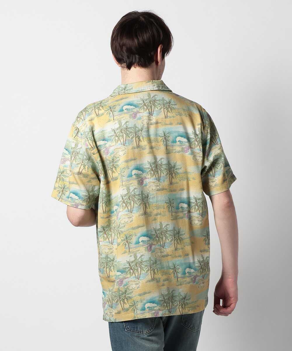 Arvid Pearls Hawaii Shirt Mustard/アロハシャツ