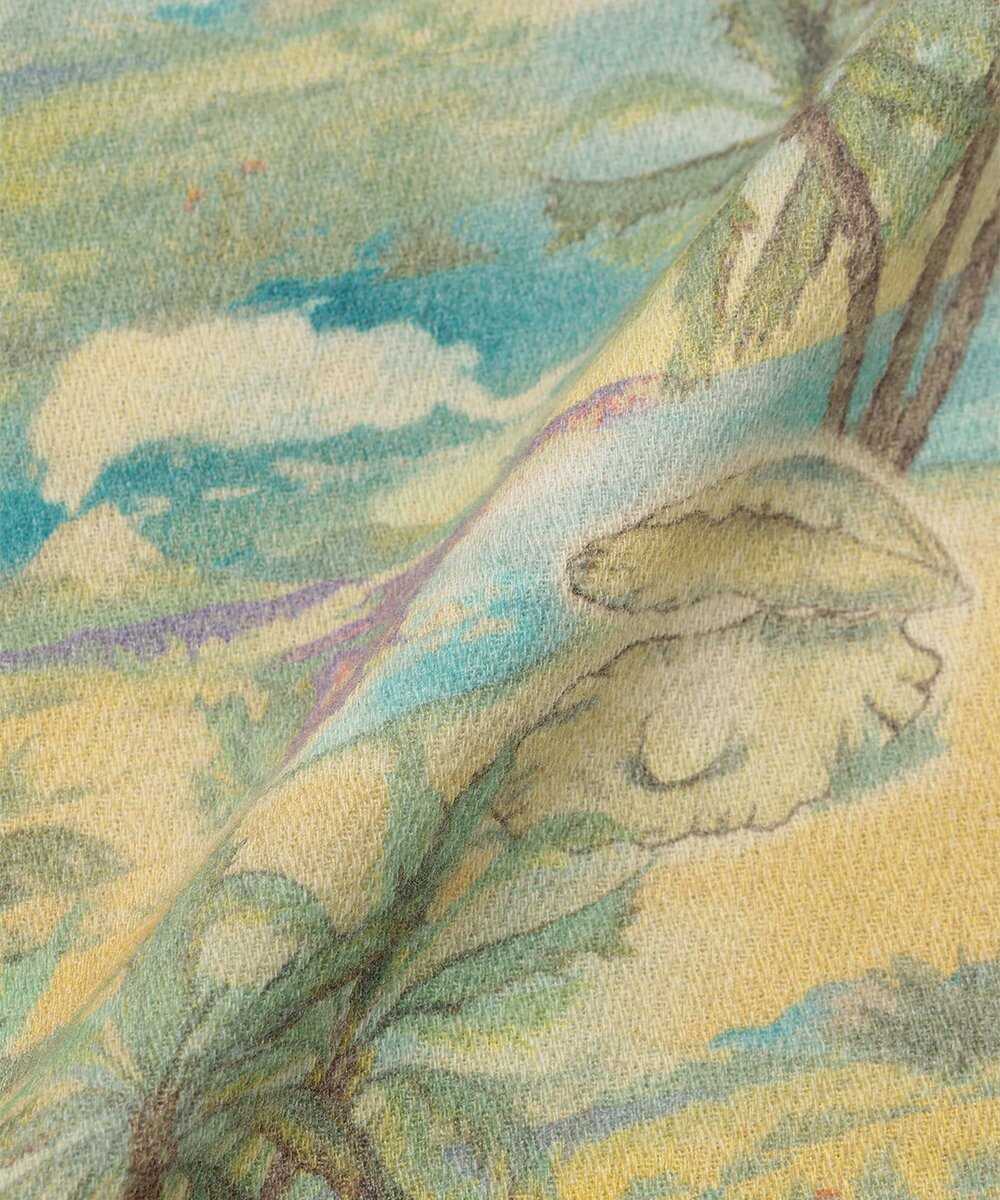Arvid Pearls Hawaii Shirt Mustard/アロハシャツ