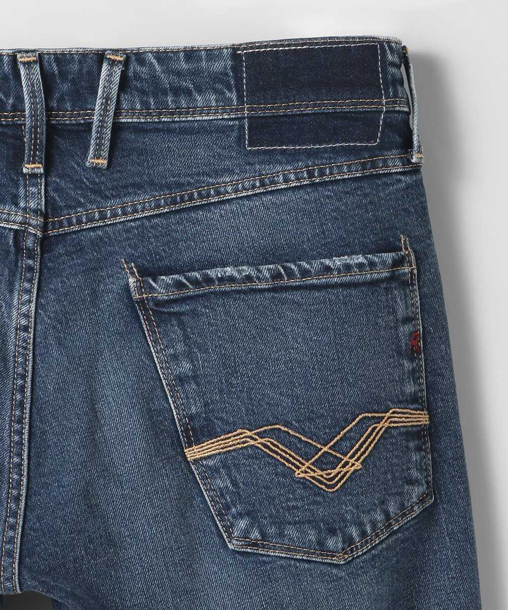 スリムフィット ANBASS パワーストレッチ デニムパンツ