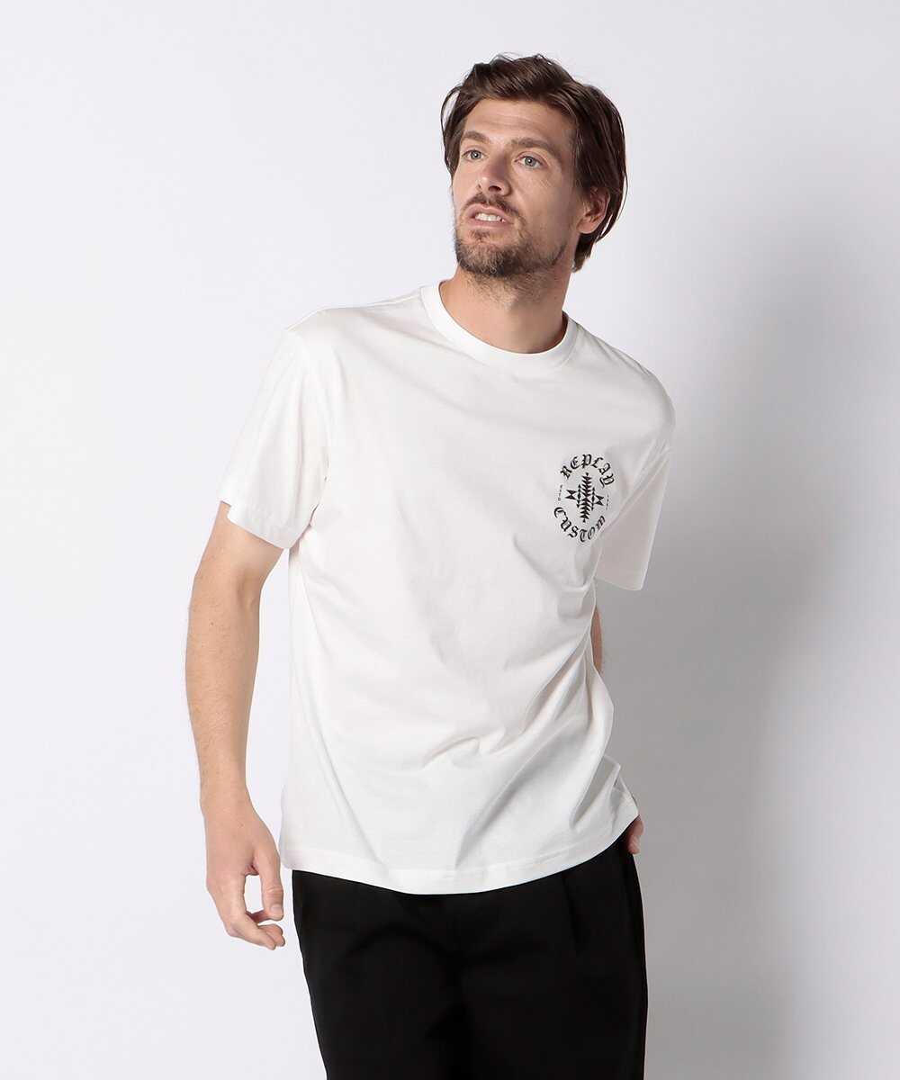 コットンジャージー プリントTシャツ