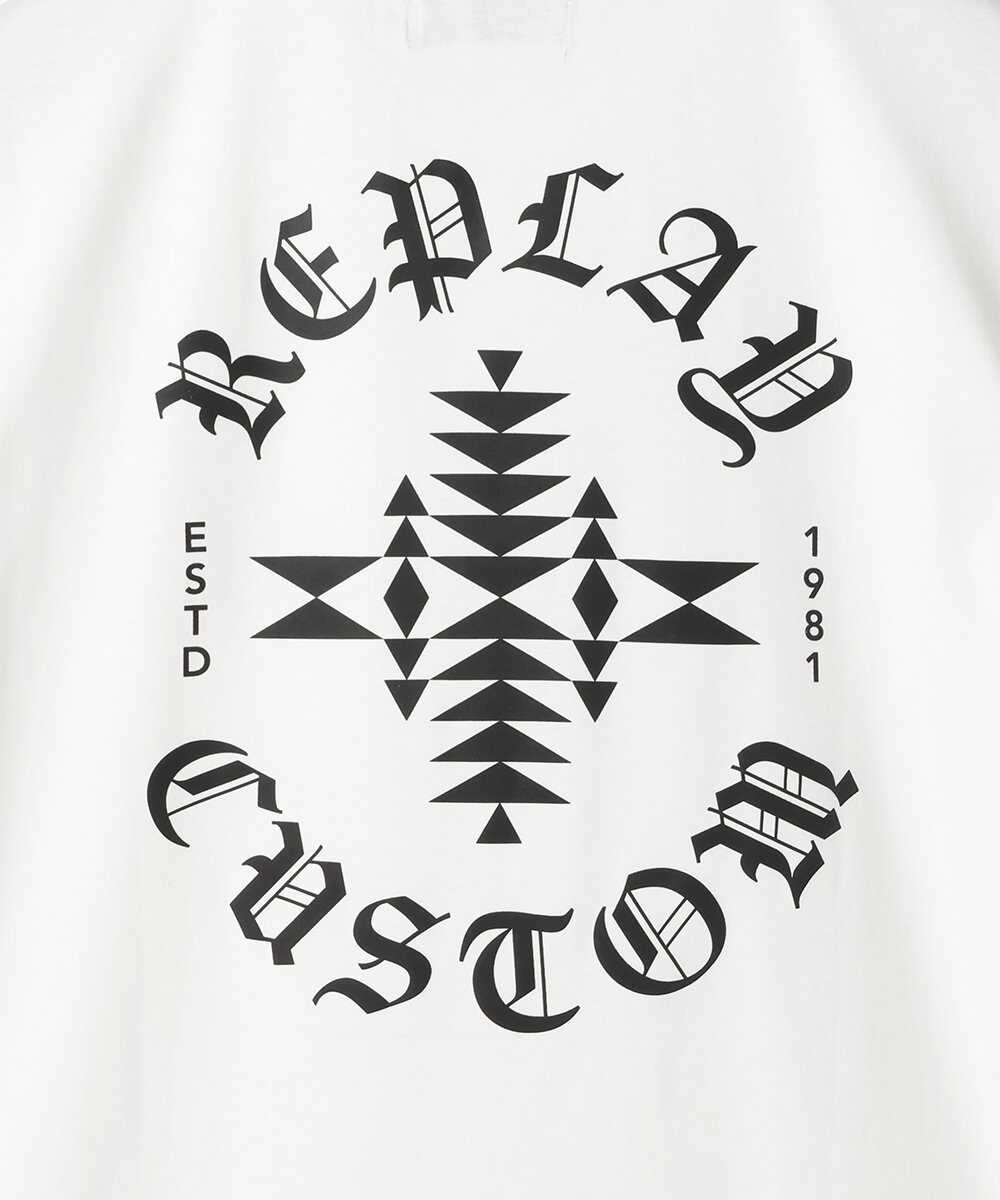 コットンジャージー プリントTシャツ