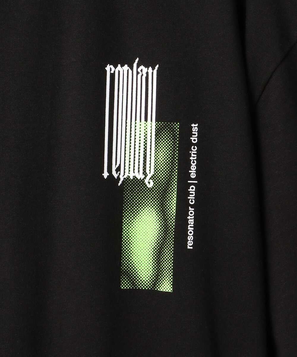 オーバーフィット ベーシックジャージー コットンプリントTシャツ