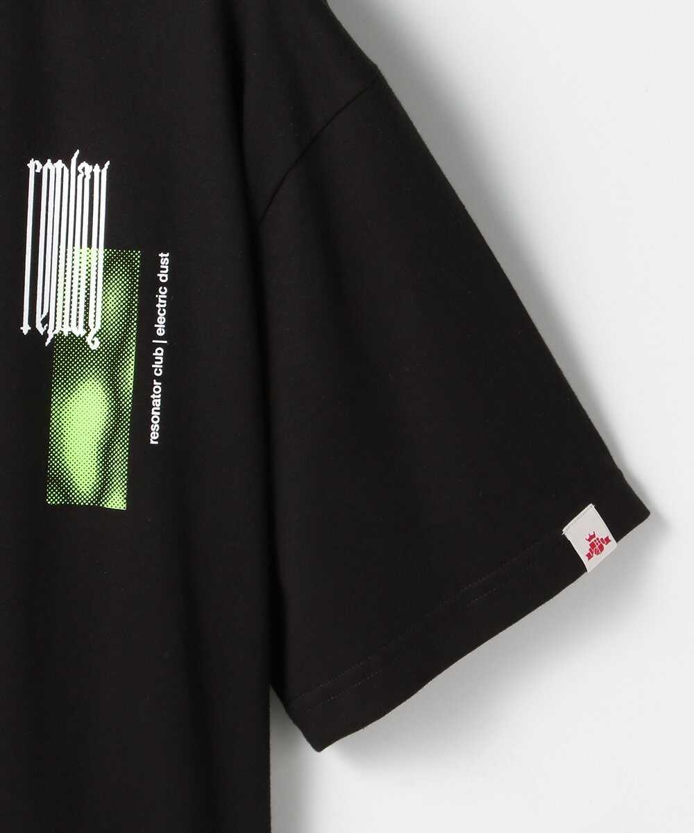 オーバーフィット ベーシックジャージー コットンプリントTシャツ