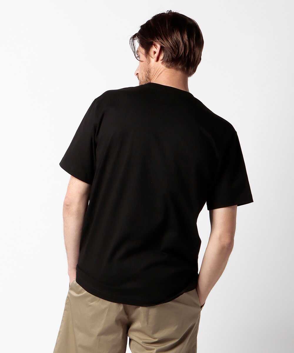 コットンジャージー ポケットプリントTシャツ