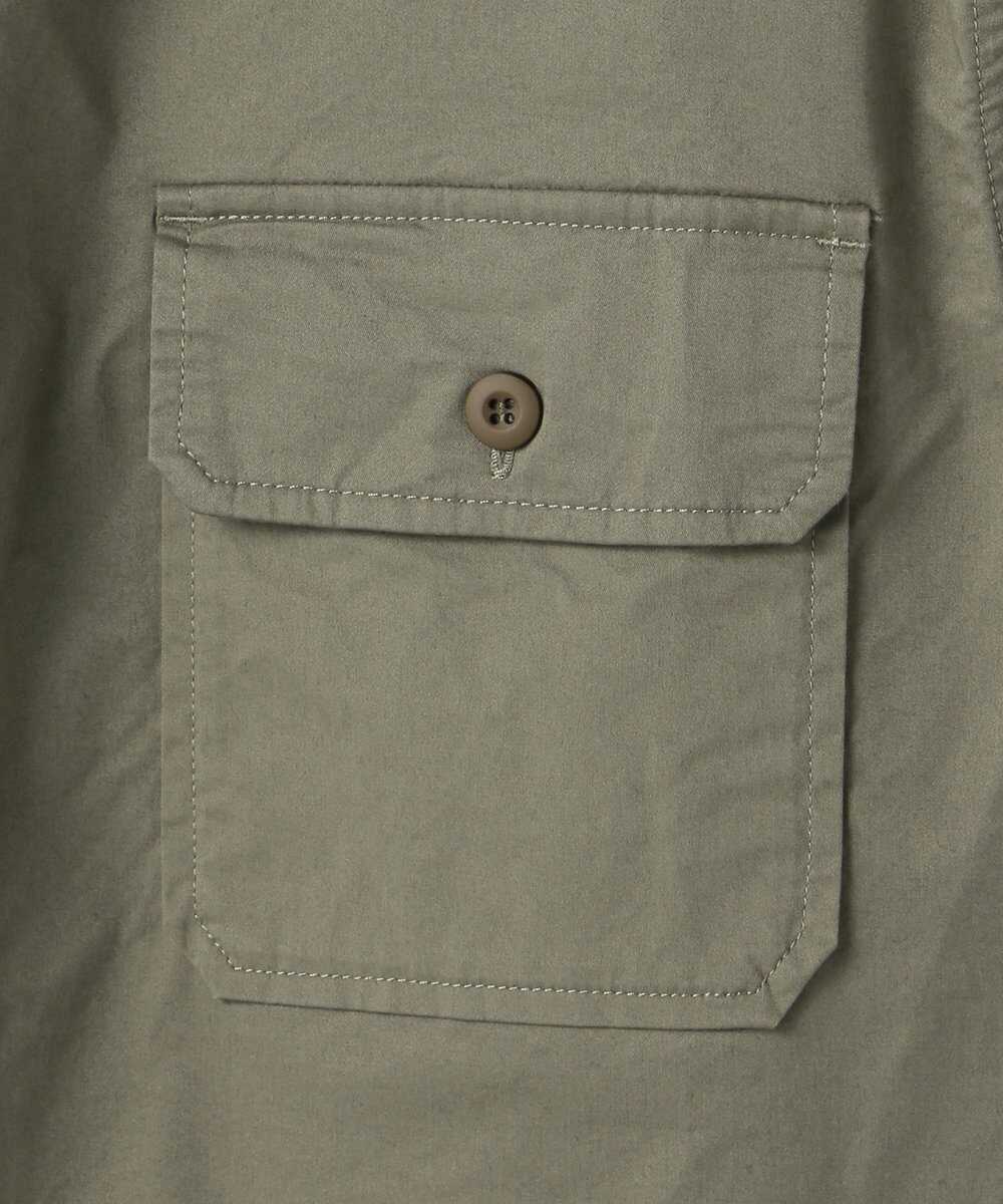 ストレッチコットン ツイルボーリングシャツ