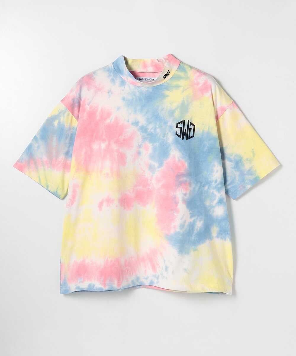 タイダイ モックネックTシャツ